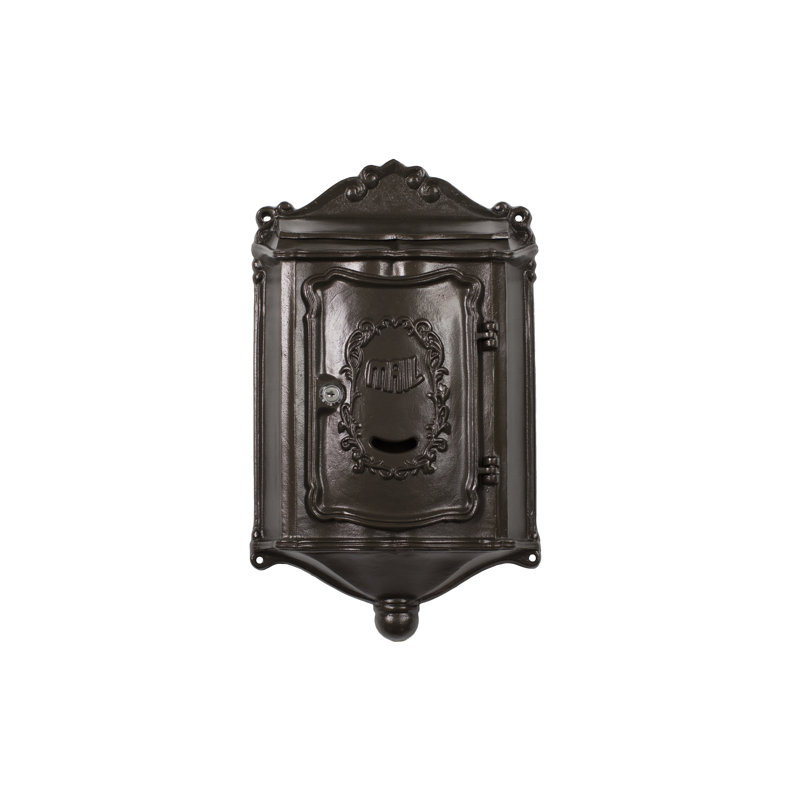 Amco Mailboxes Colonial Locking Wall Mounted Mailbox & Reviews Wayfair.ca
